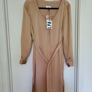 LPA size small tan dress